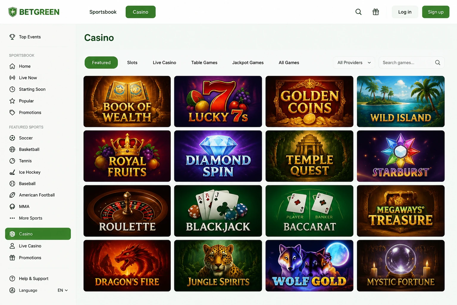 Sportbet Casino Australia – Online Casino Games Overview